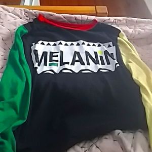 A long sleeve onfire shirt